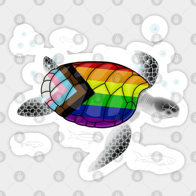 Progress Turtle Sticker by Fusti